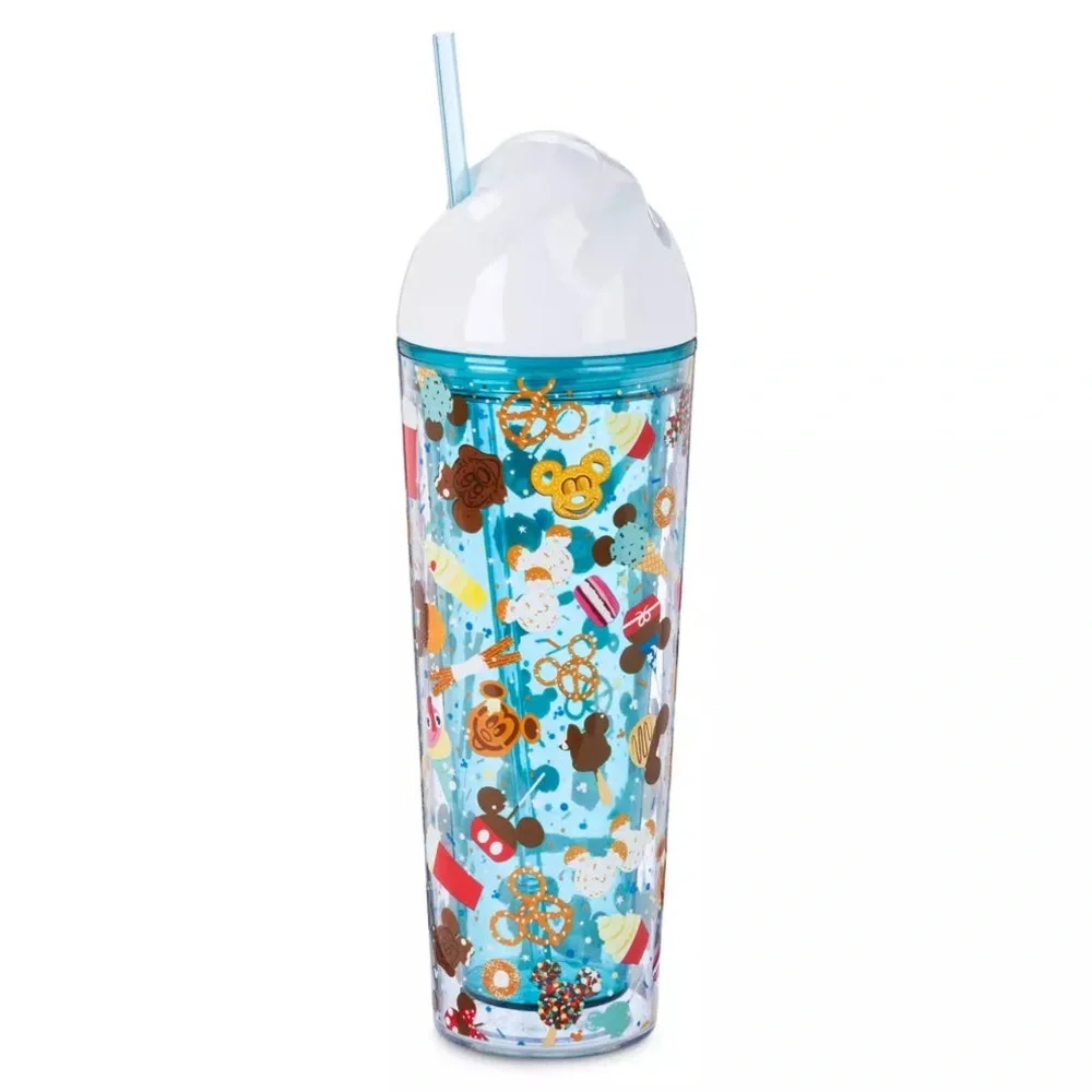 Disney Parks Food Icons Collection 22oz Tumbler with Straw Limited Edition Snack